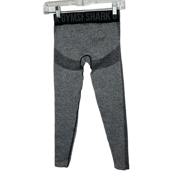 Gymshark Flex Leggings Grey/Black. Size Small. - Picture 7 of 8